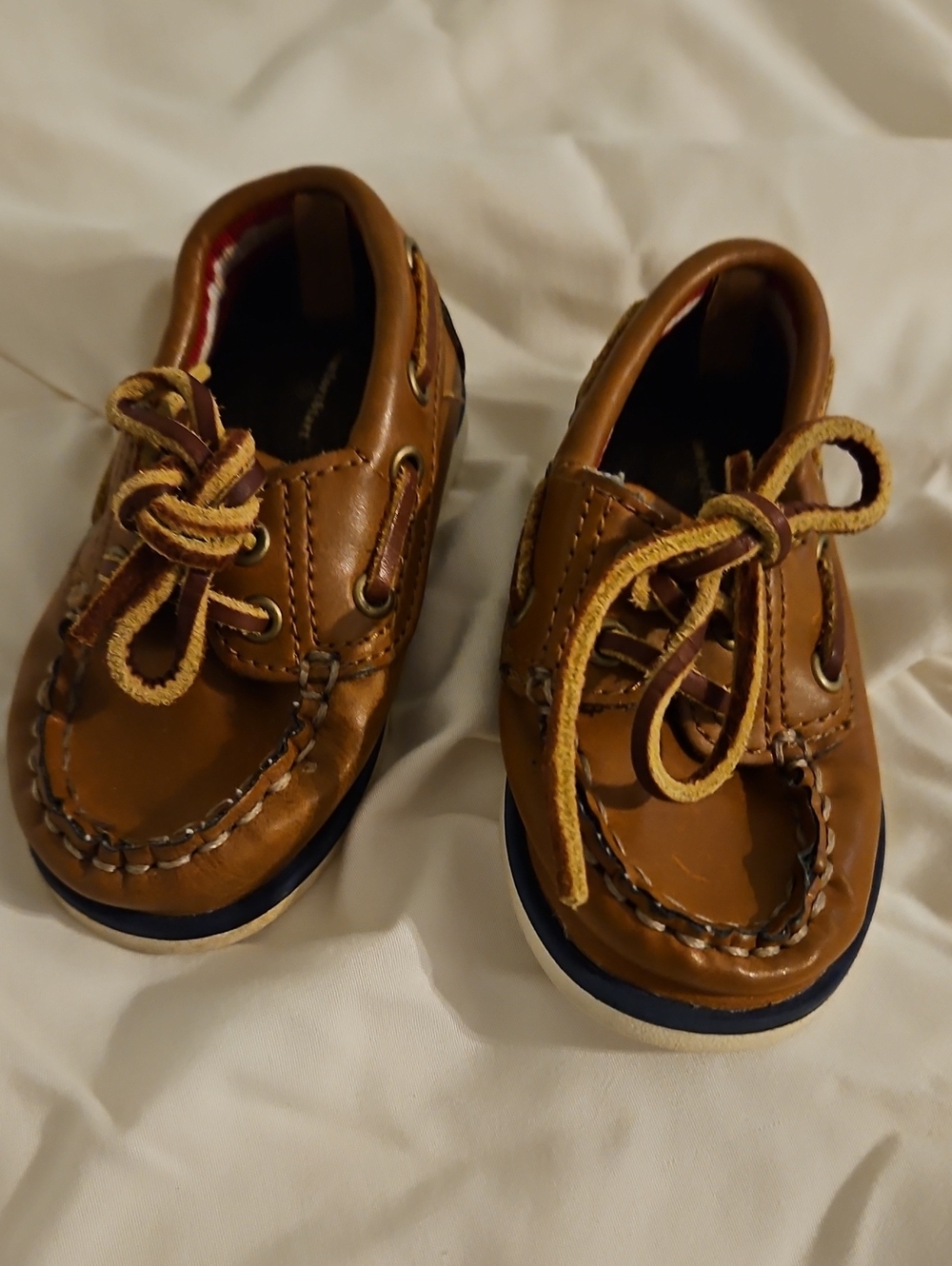 Baby Boat Shoes with Laces